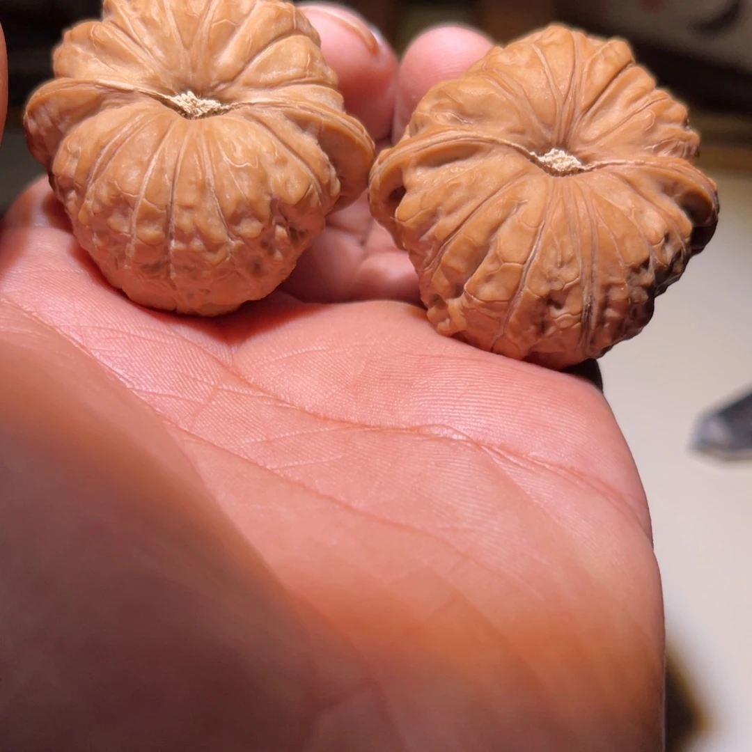 邪***爹把件文玩核桃南瓜墩