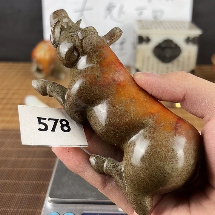 潇***哥和田玉未镶嵌挂件