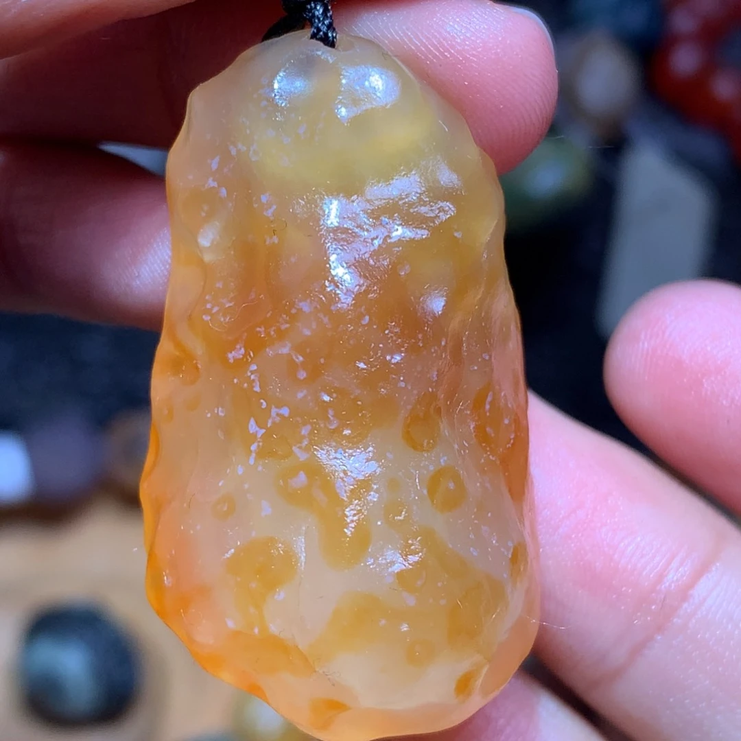 未镶嵌玛瑙/玉髓珠宝半成品