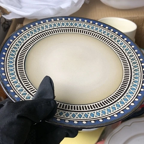 盘陶瓷制品满25拼单发货默认微瑕