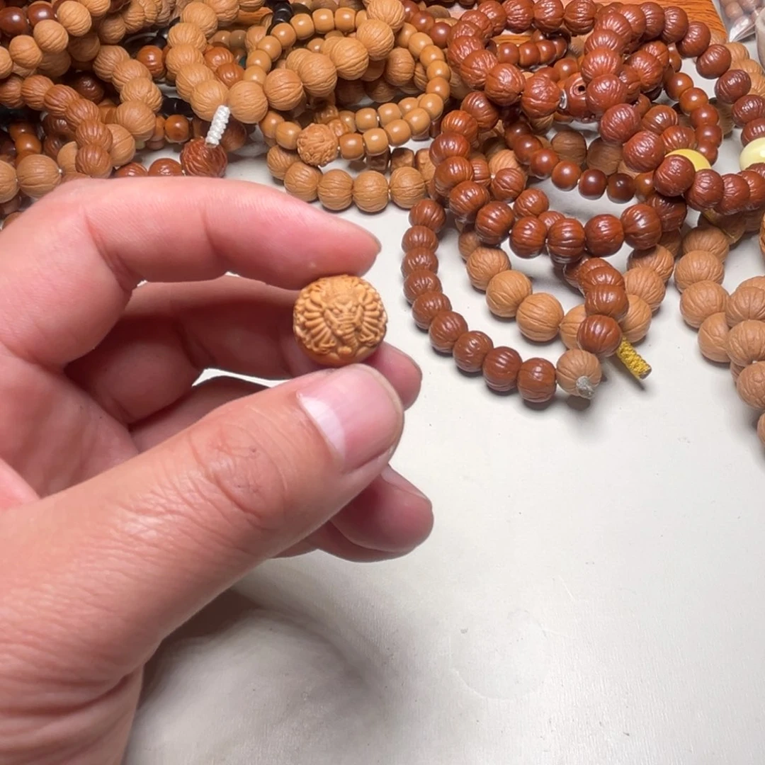 猴头核桃手串睿*聪象神
