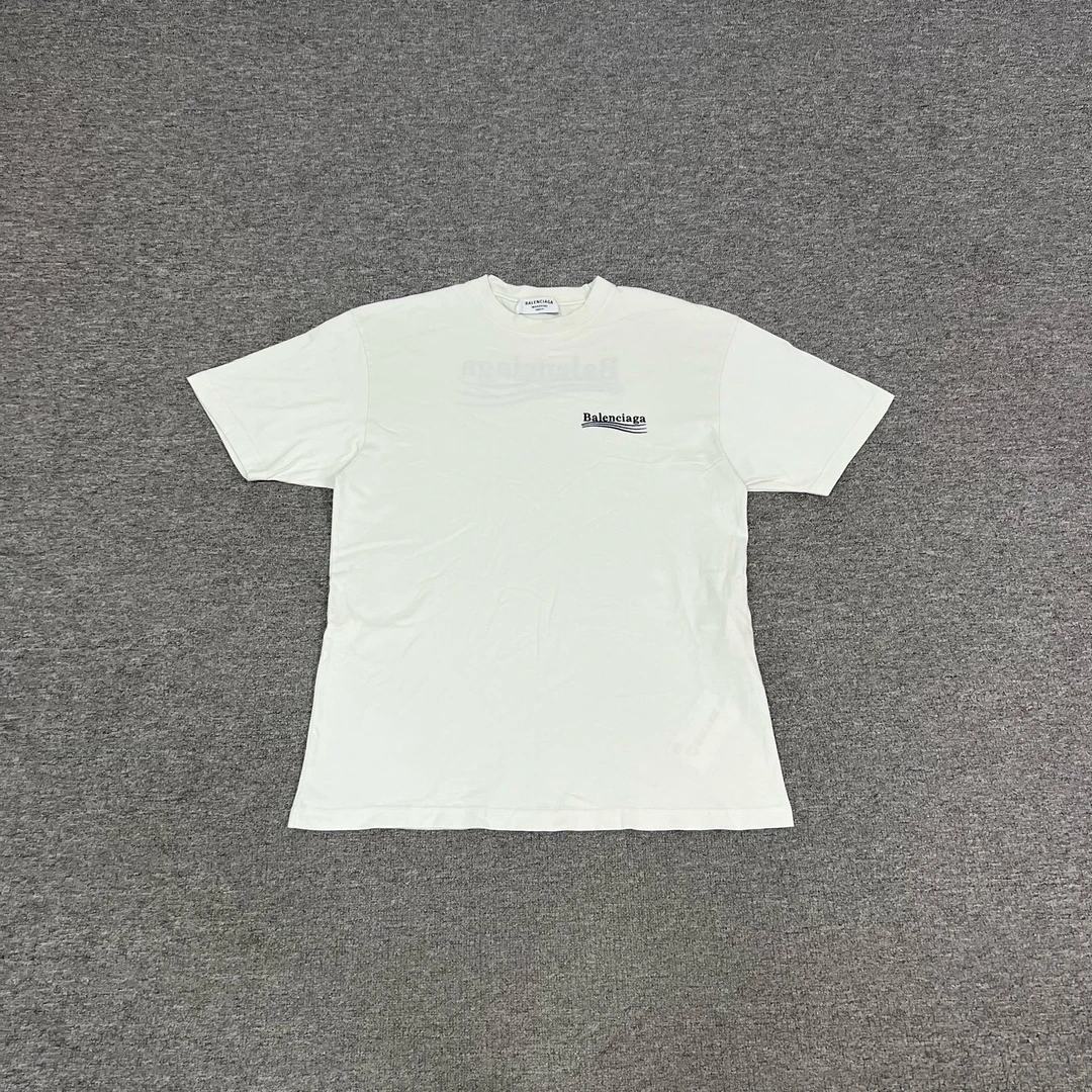 99新 Balenciaga/巴黎世家 刺绣可乐标短袖 xs码