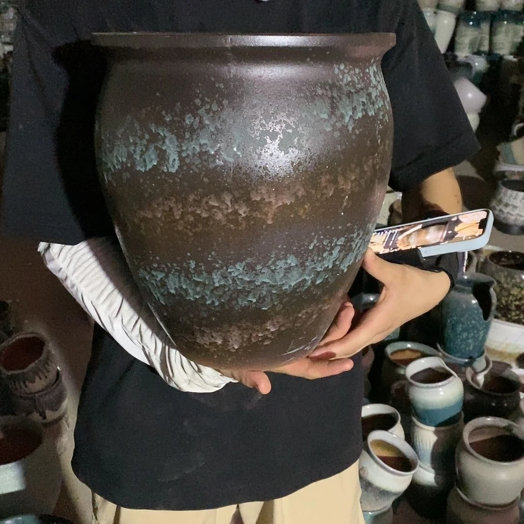 紫砂花盆瑕疵27/30….