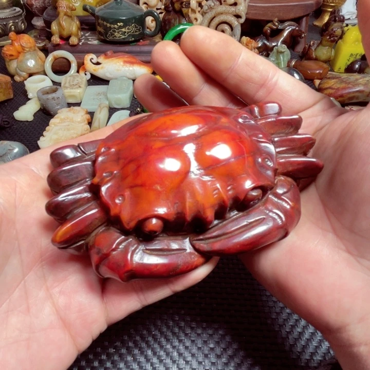 滴血莲花菩提吊坠扮**虎