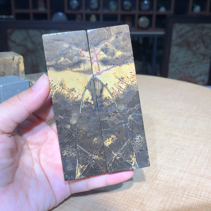 ，广西国画石摆件，收藏观赏