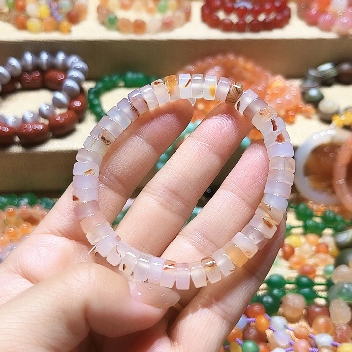 玛瑙/玉髓未镶嵌手链