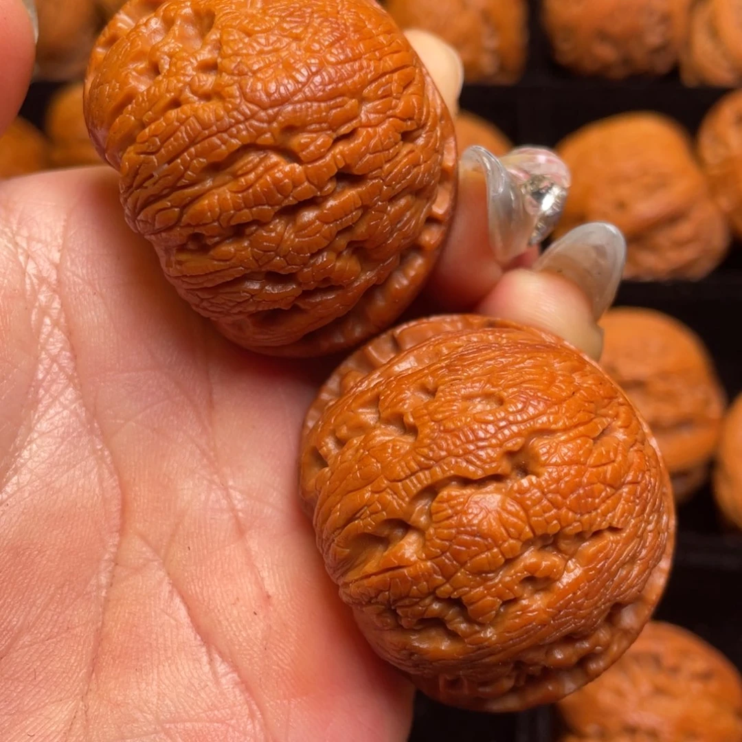 文玩核桃吊坠秦岭山脉核桃