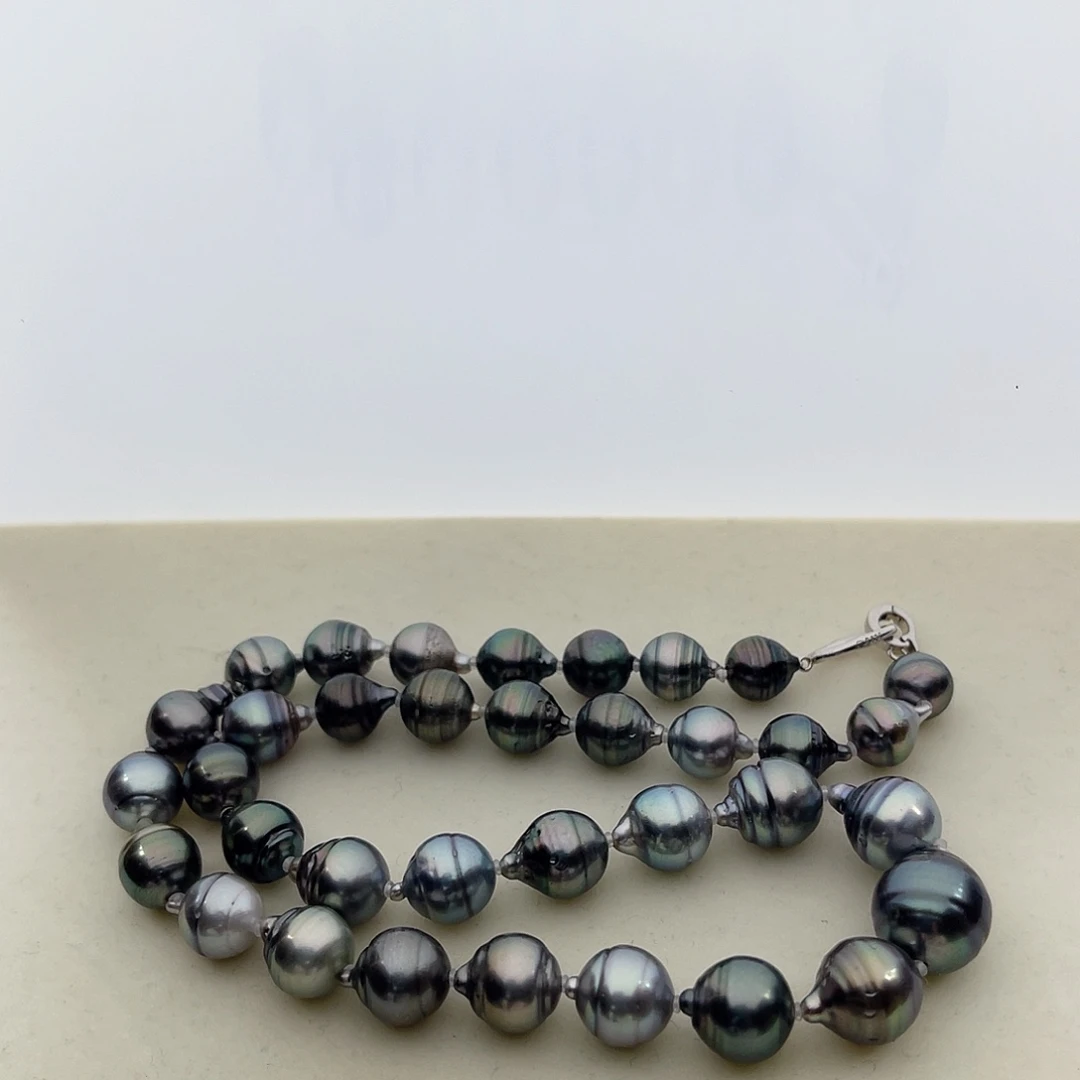 颈饰海水珍珠银S925镶嵌