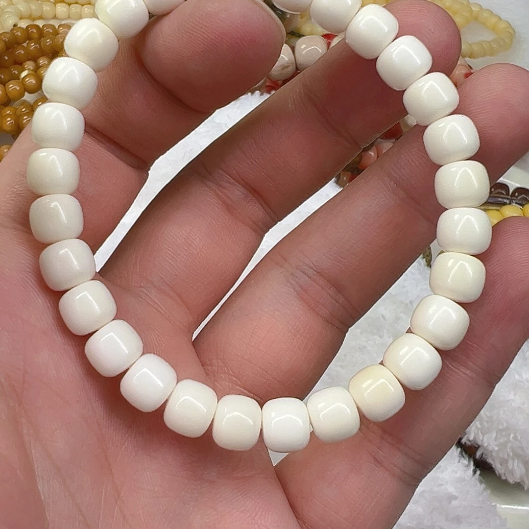 手串星月菩提6白菩提单圈8×7