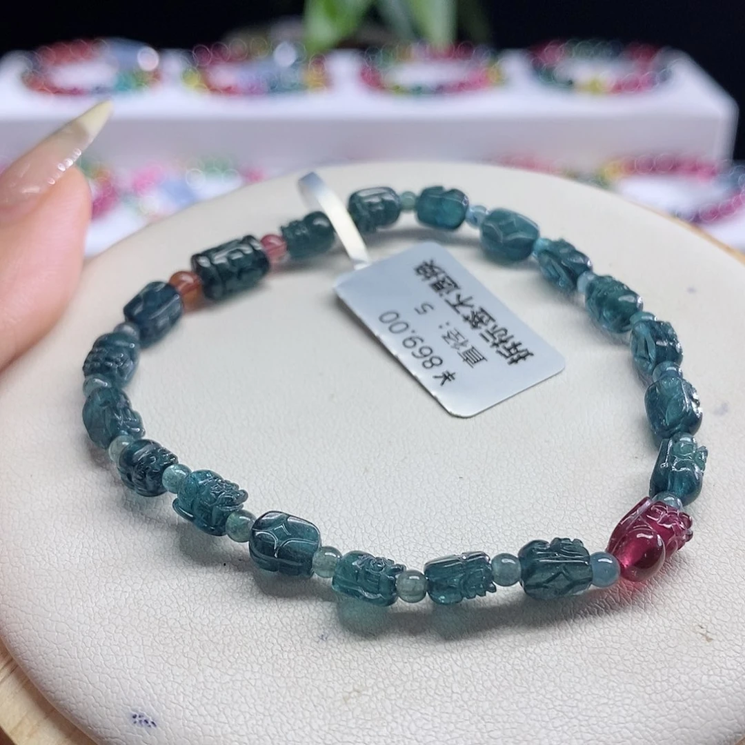 手链未镶嵌碧玺貔貅