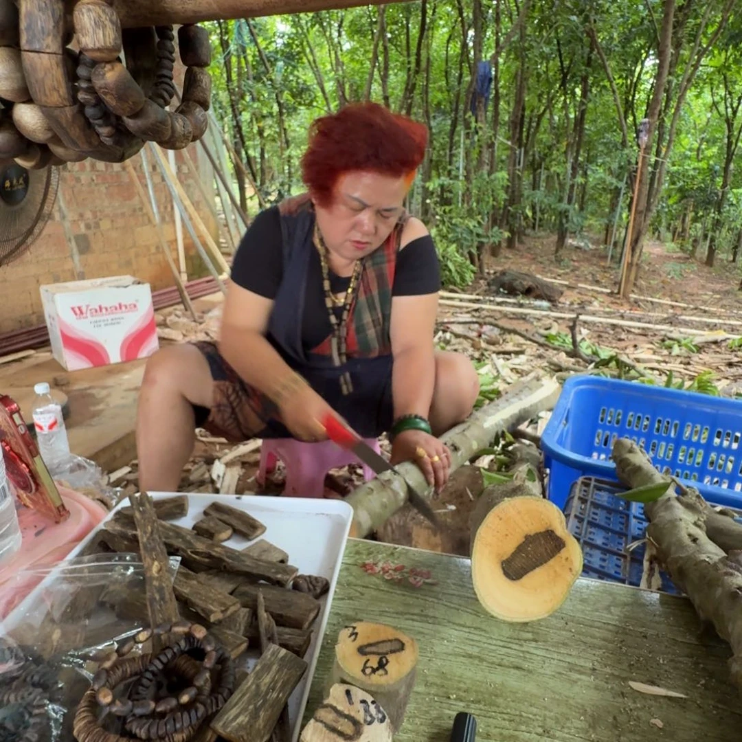 茶***蜜线香奇楠沉香原木