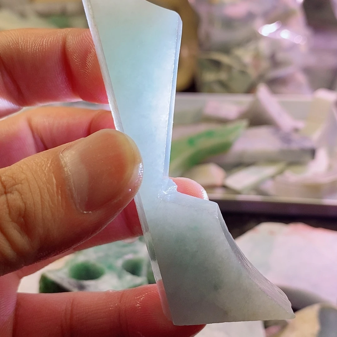 翡翠散珠缅甸翡翠原石材料