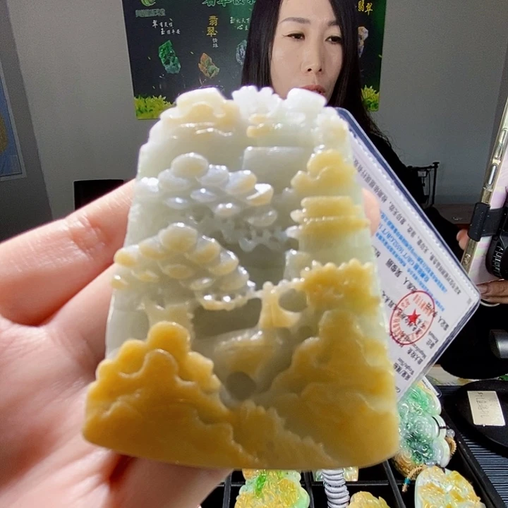 颈饰未镶嵌翡翠翡翠
