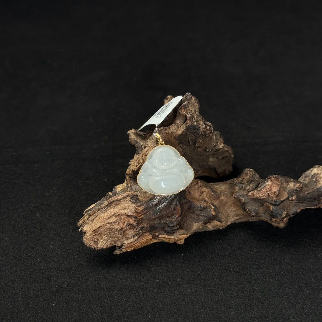 【诚翠拍品第九十七期午】翡翠38吊坠BYT70062金