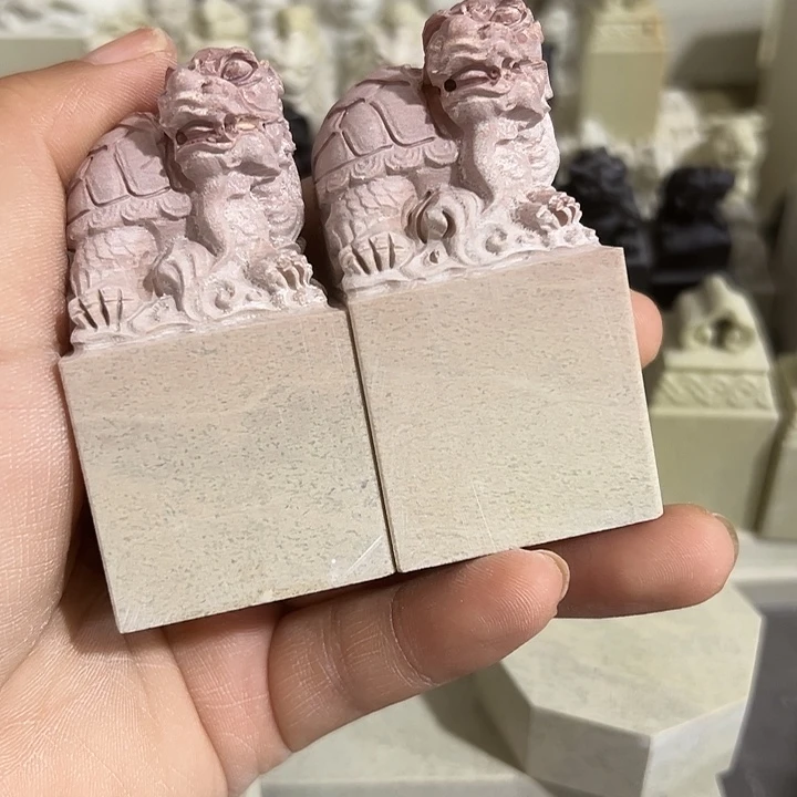 奕***之印度石新矿印石如图