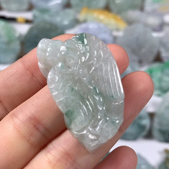 翡翠未镶嵌颈饰貔貅福利