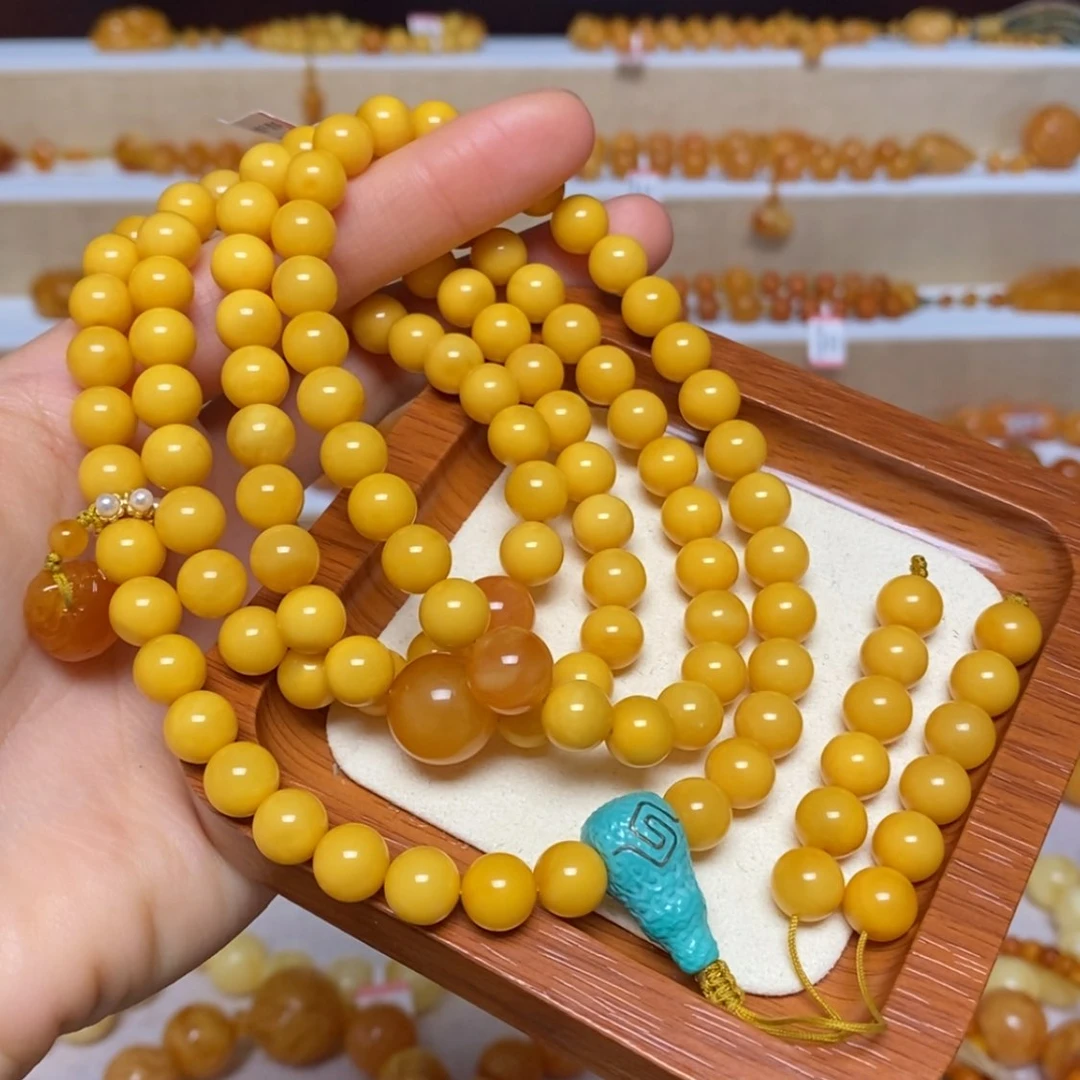 【闪购商品】未镶嵌蜜蜡手链手串