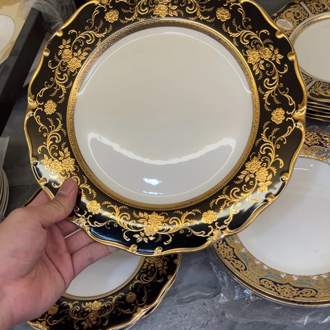 瓷片10.5寸平盘一个一单尾单