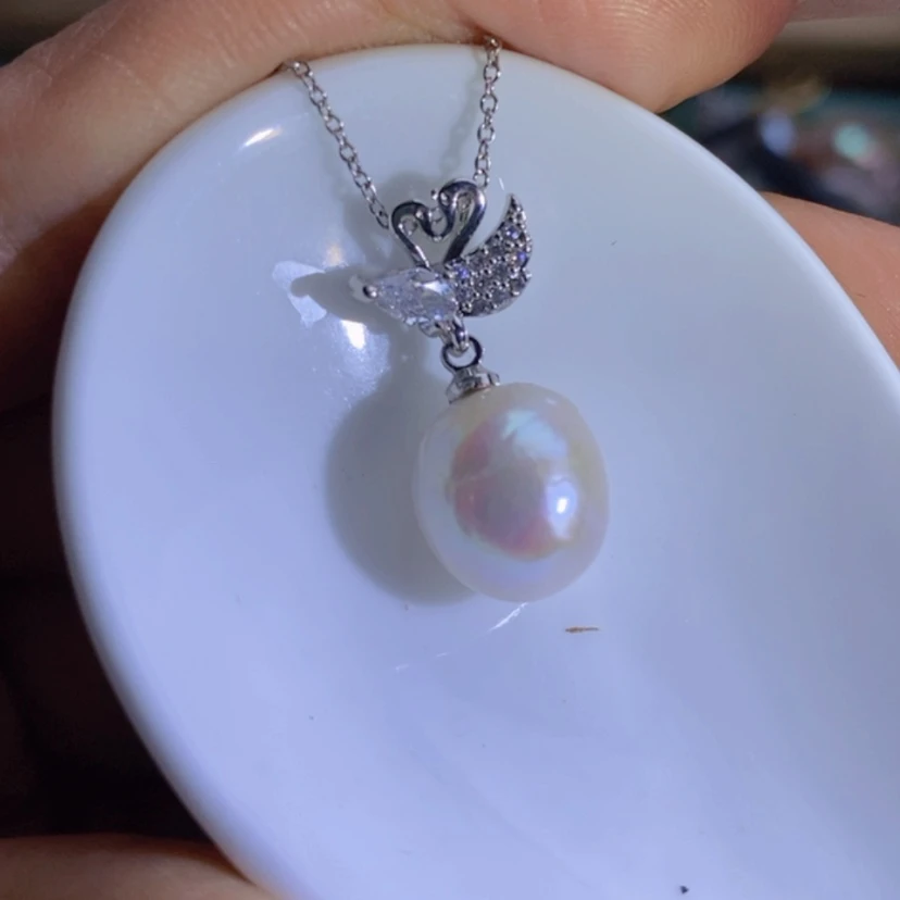 【闪购商品】淡水珍珠天然珍珠（微瑕）合金