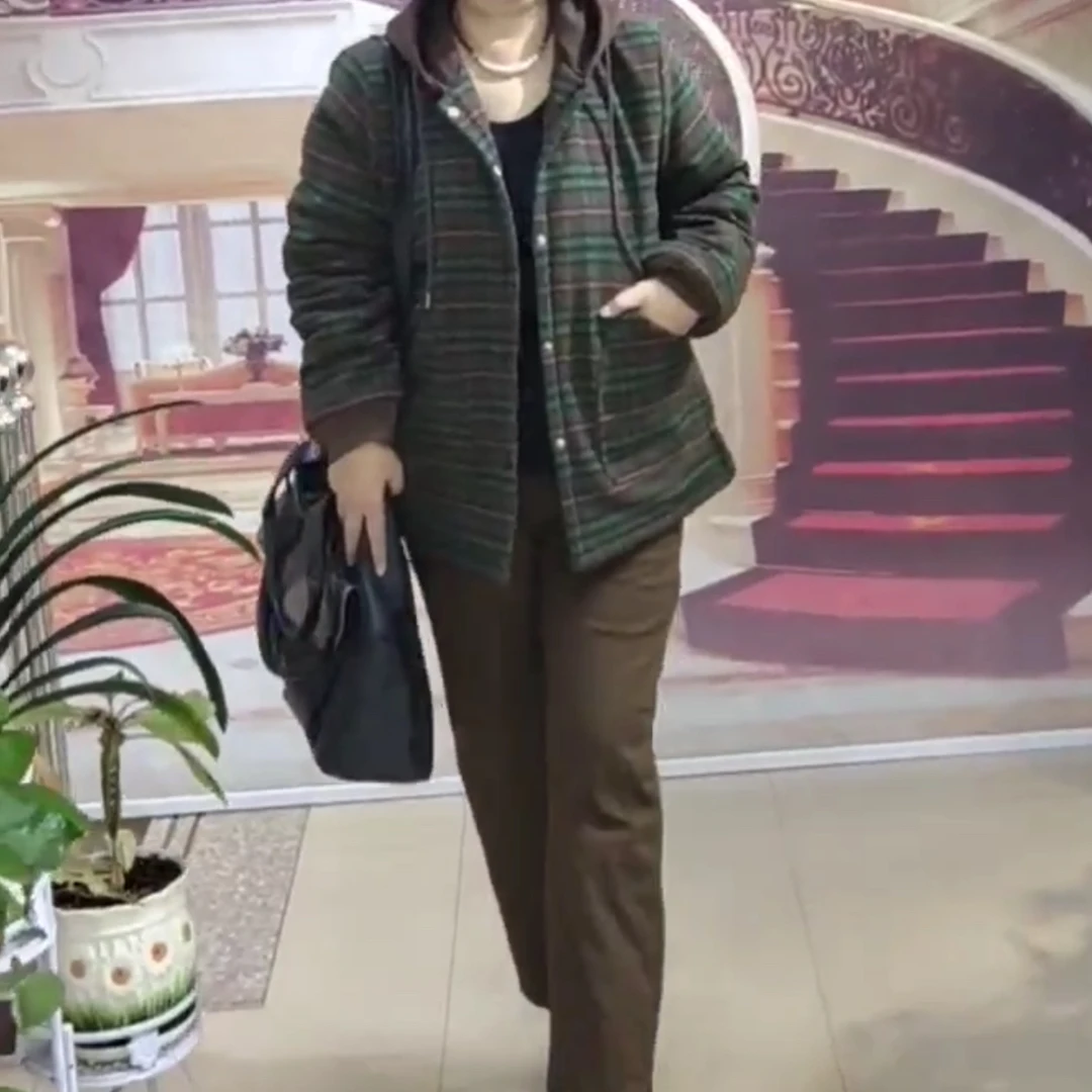 大码女装，棉服——17969号