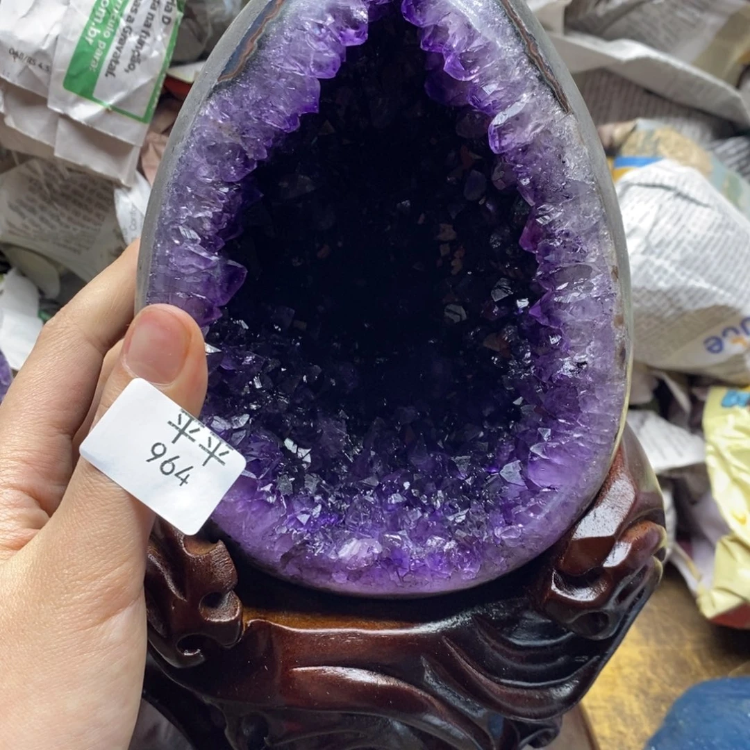 紫晶乌拉圭未镶嵌