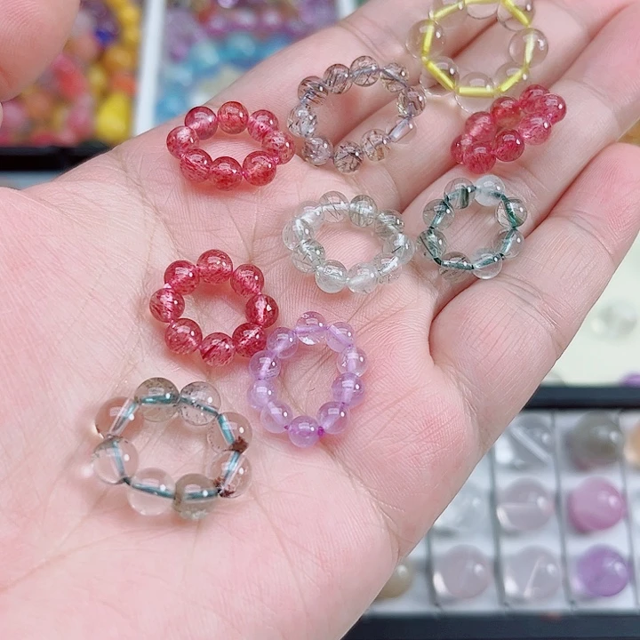 未镶嵌手链水晶跑环