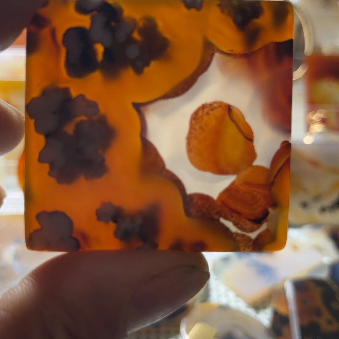 玛瑙/玉髓未镶嵌吊坠(不含链)