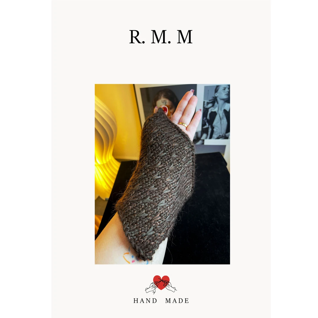 [ R. M. M. ］ <咖啡琥珀> 手工编织线材 一两价 CY0085