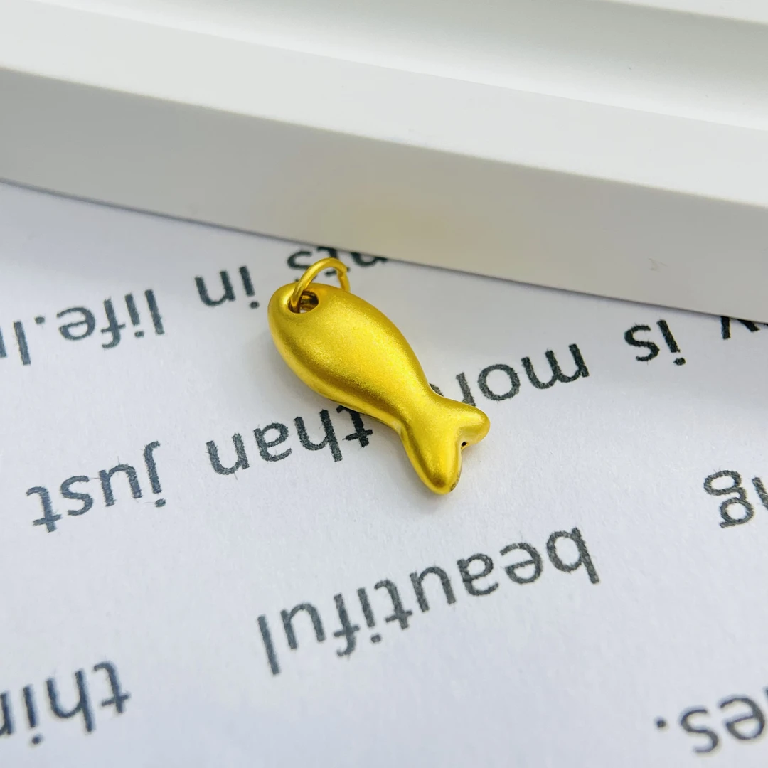 吴芳芳黄金足金999年年有鱼提溜DP2896-0350