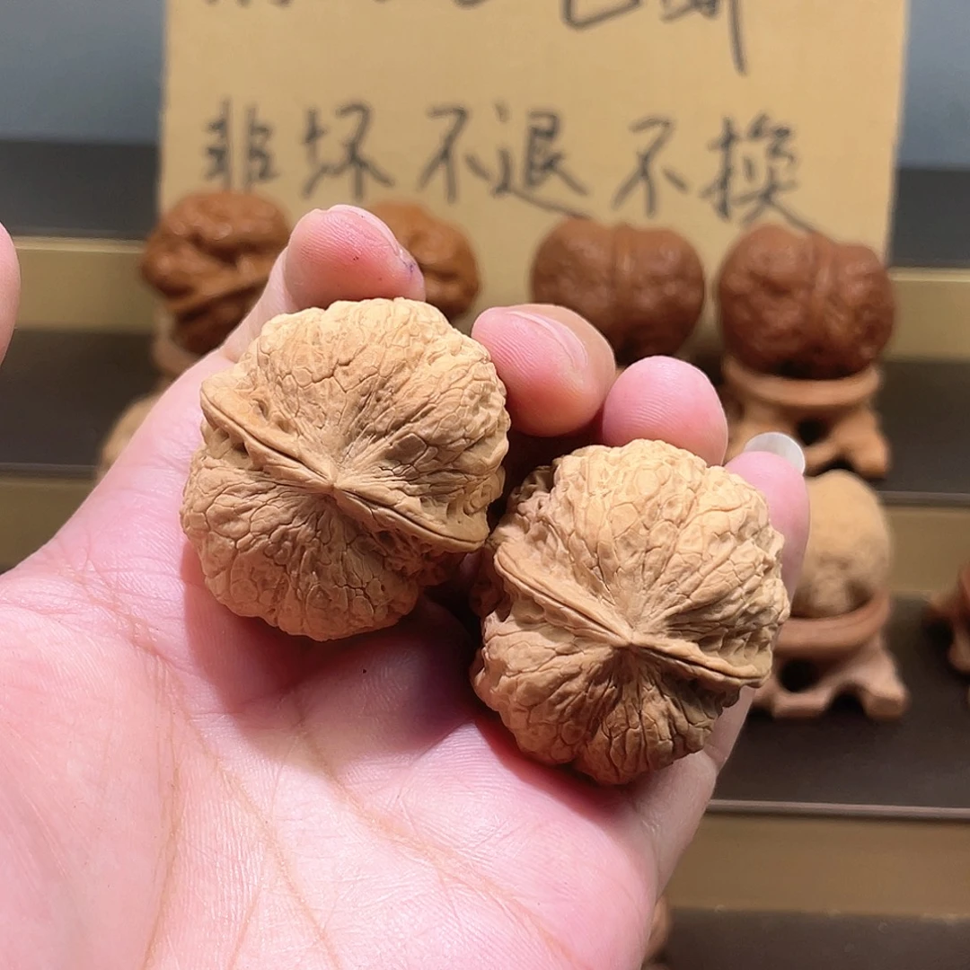 文玩核桃把件太极