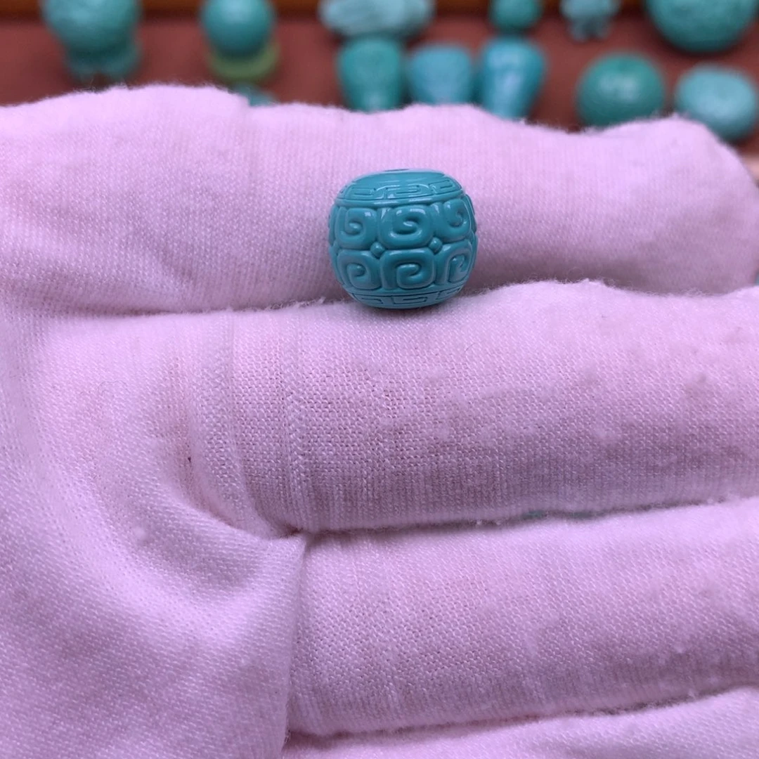湖北原生态卡13回纹蓝绿