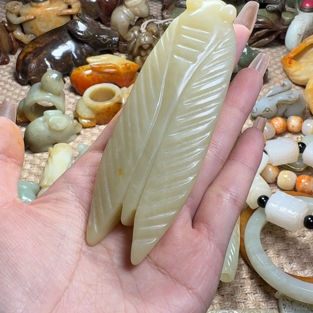 白玉菩提吊坠挂件