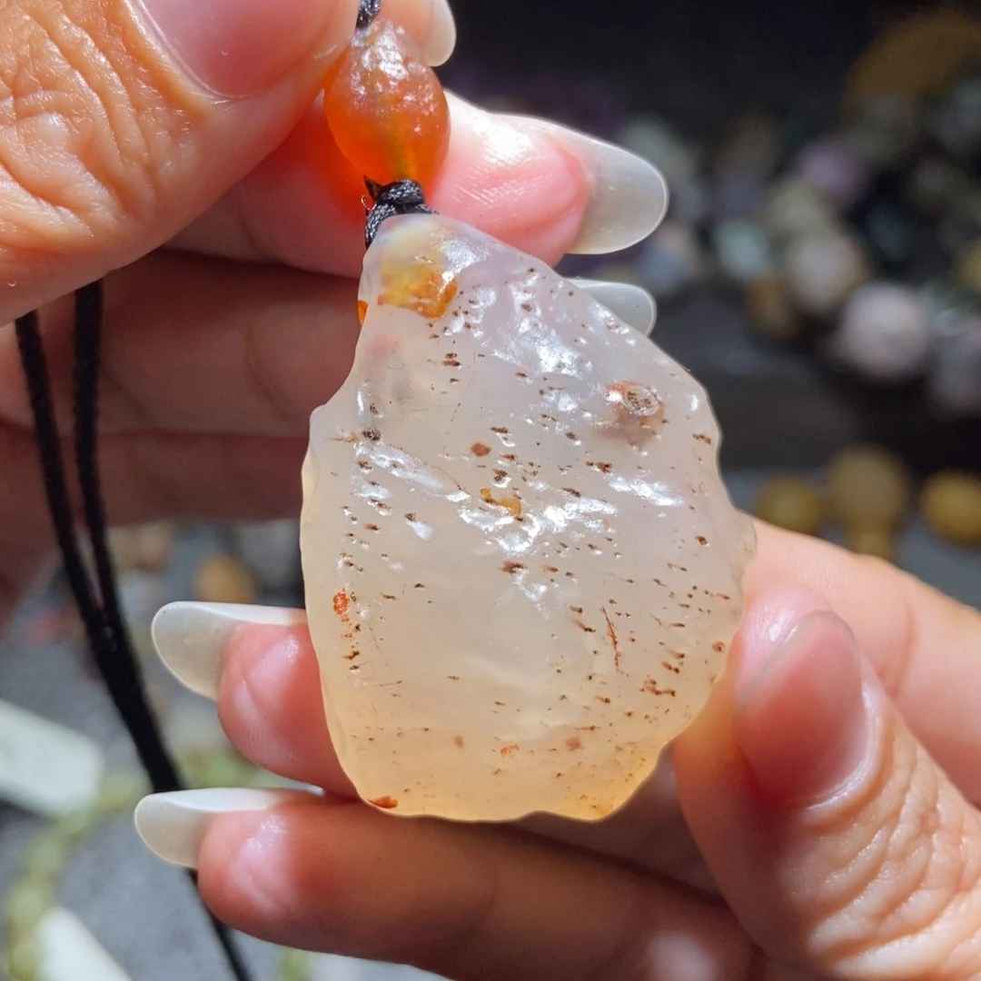 未镶嵌玛瑙/玉髓珠宝半成品