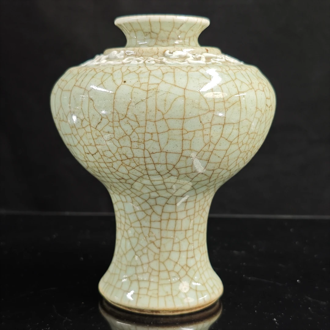 雍 哥釉梅瓶古陶瓷GS-0200