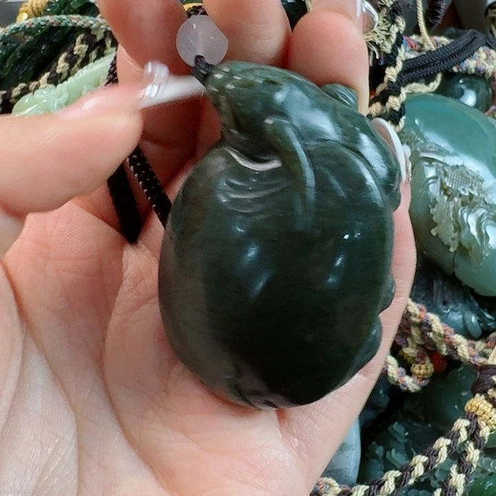 和田玉把件未镶嵌