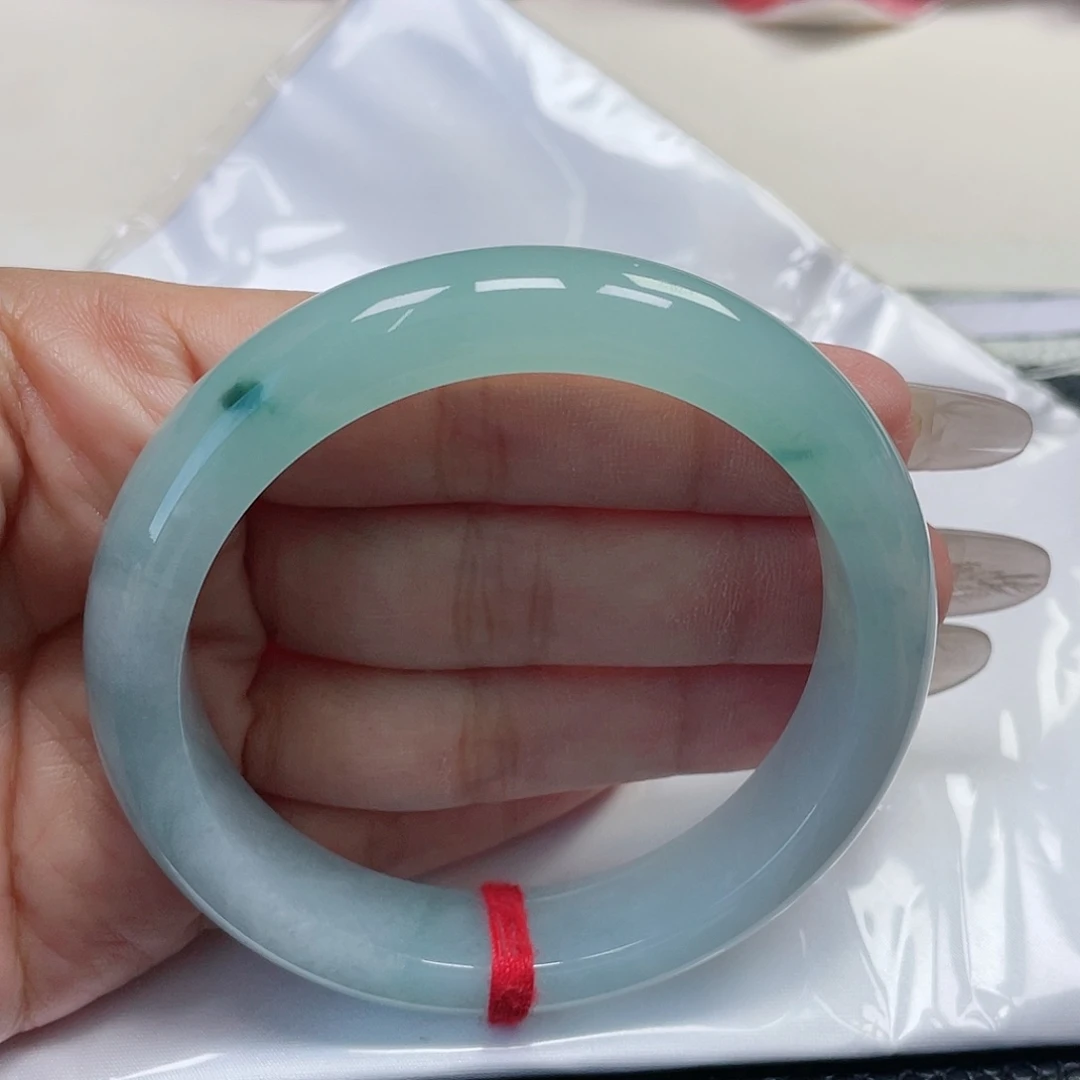 未镶嵌手镯翡翠r****w缅甸翡翠58