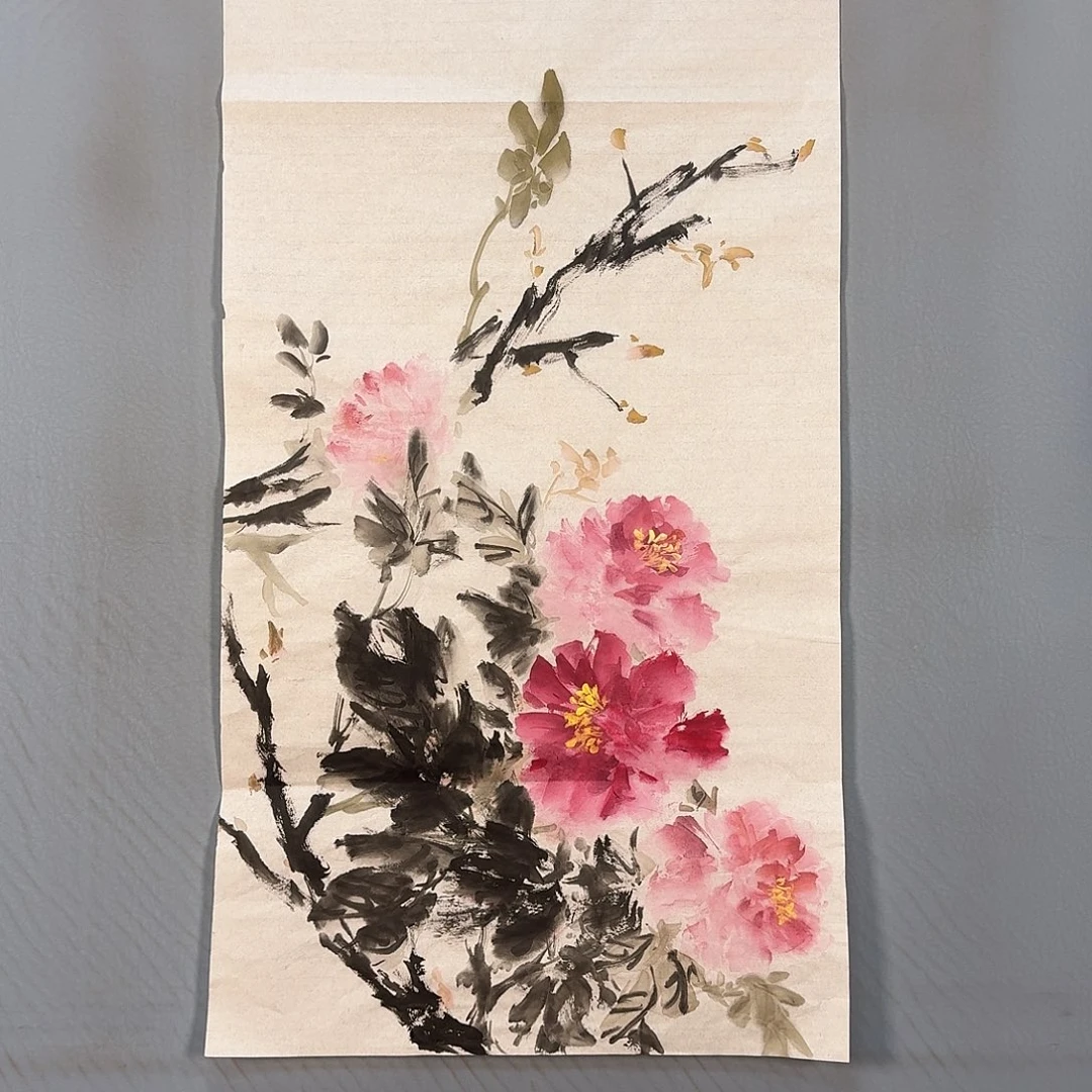 国画593 牡丹一如你初