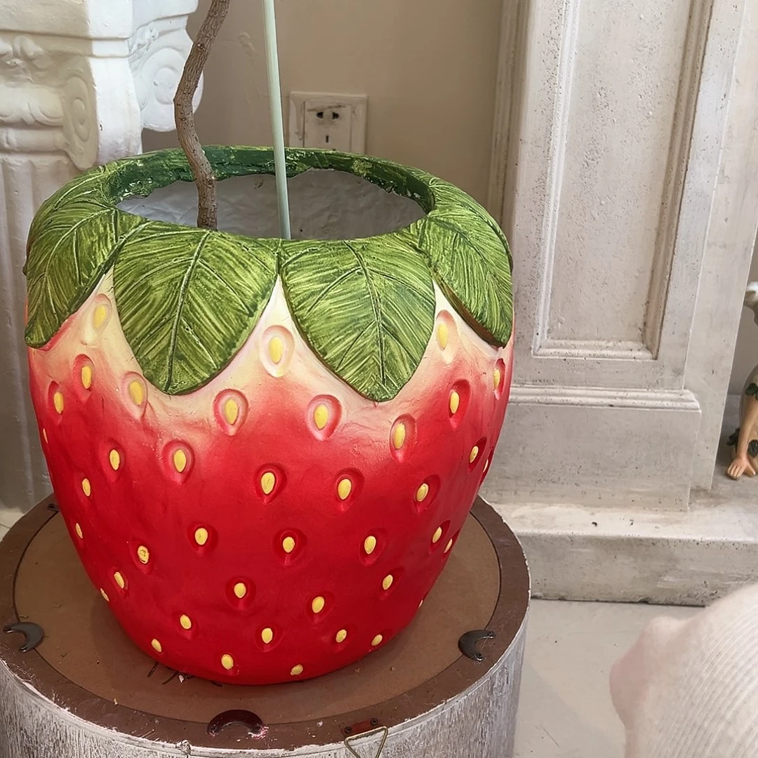 花园摆件红红火火