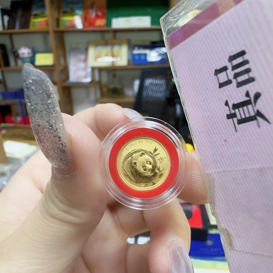 纯金2003年1.55克金猫