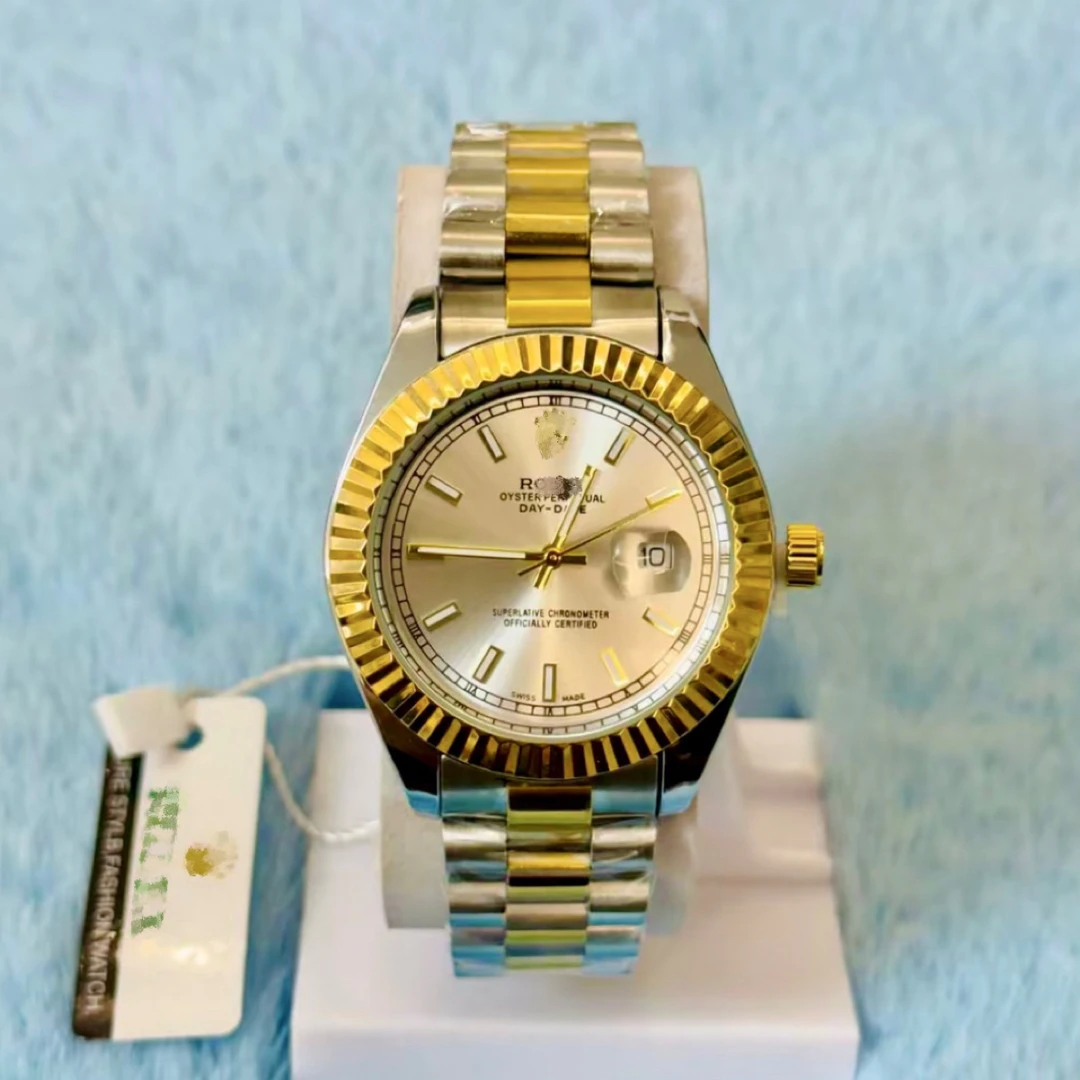 新款时尚手表钢配件潮流男表石英腕表全国发货