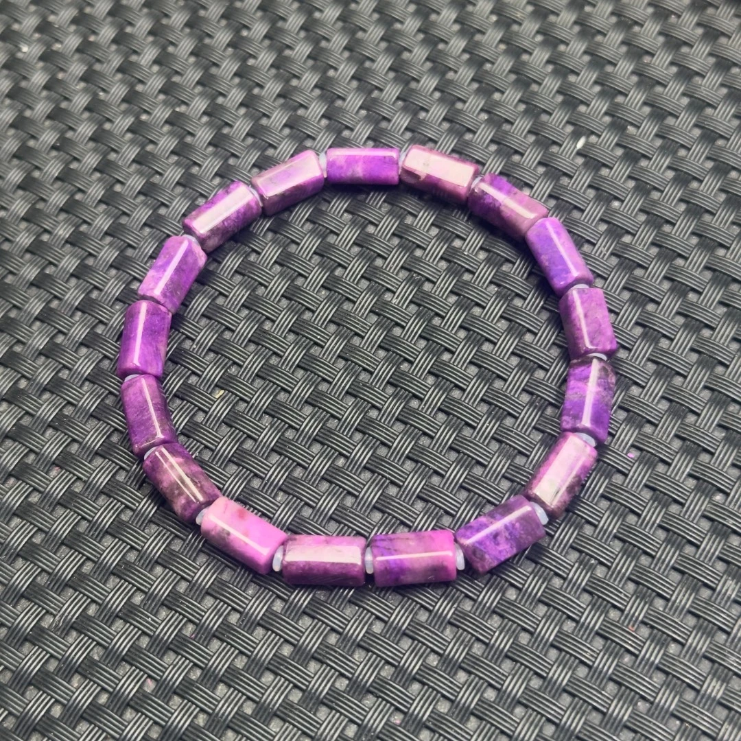 【天皓】TB23紫色长方形手链