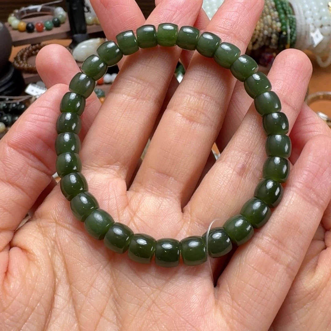 和田玉（糖玉）未镶嵌手链