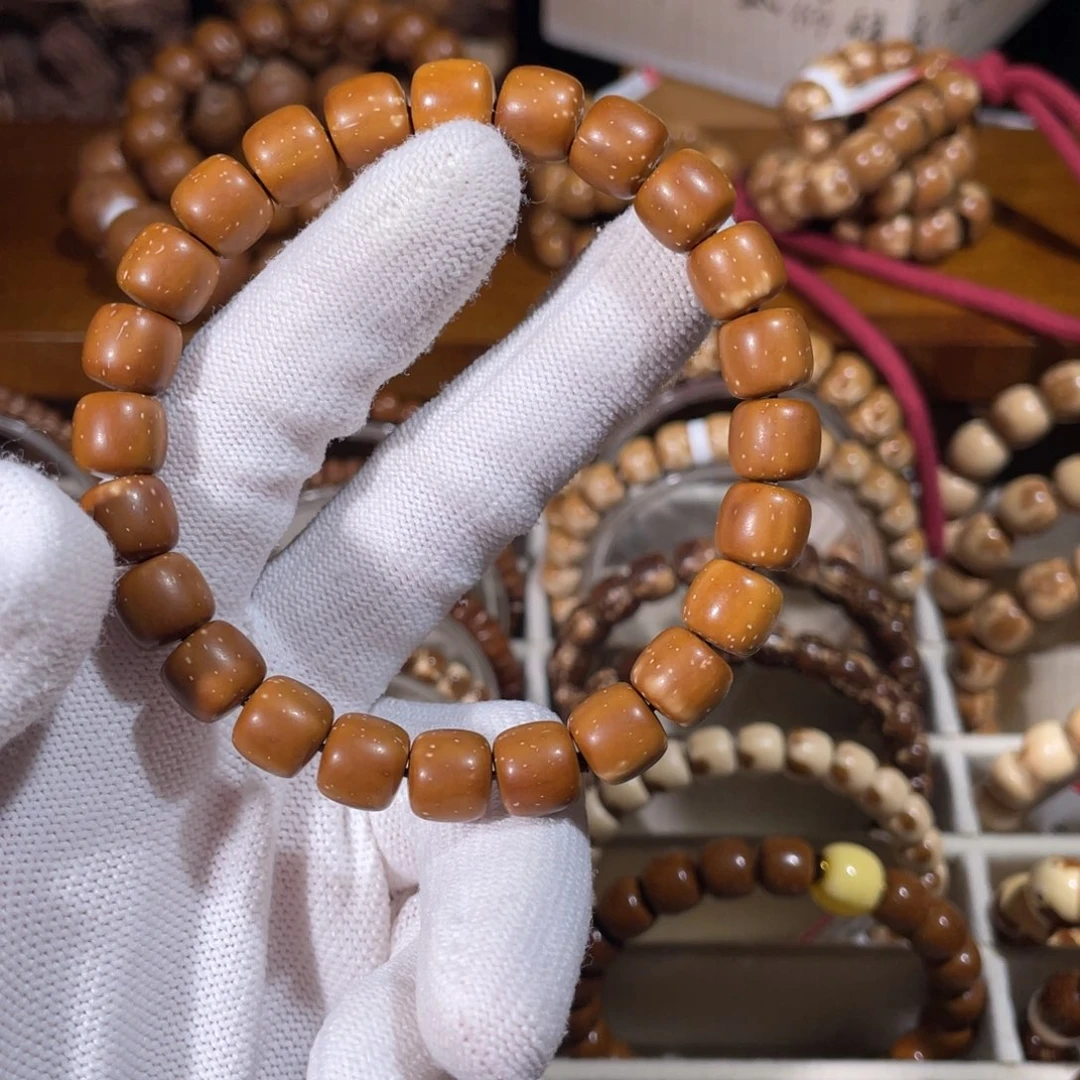 凯***手串紫金鼠黄皮实心