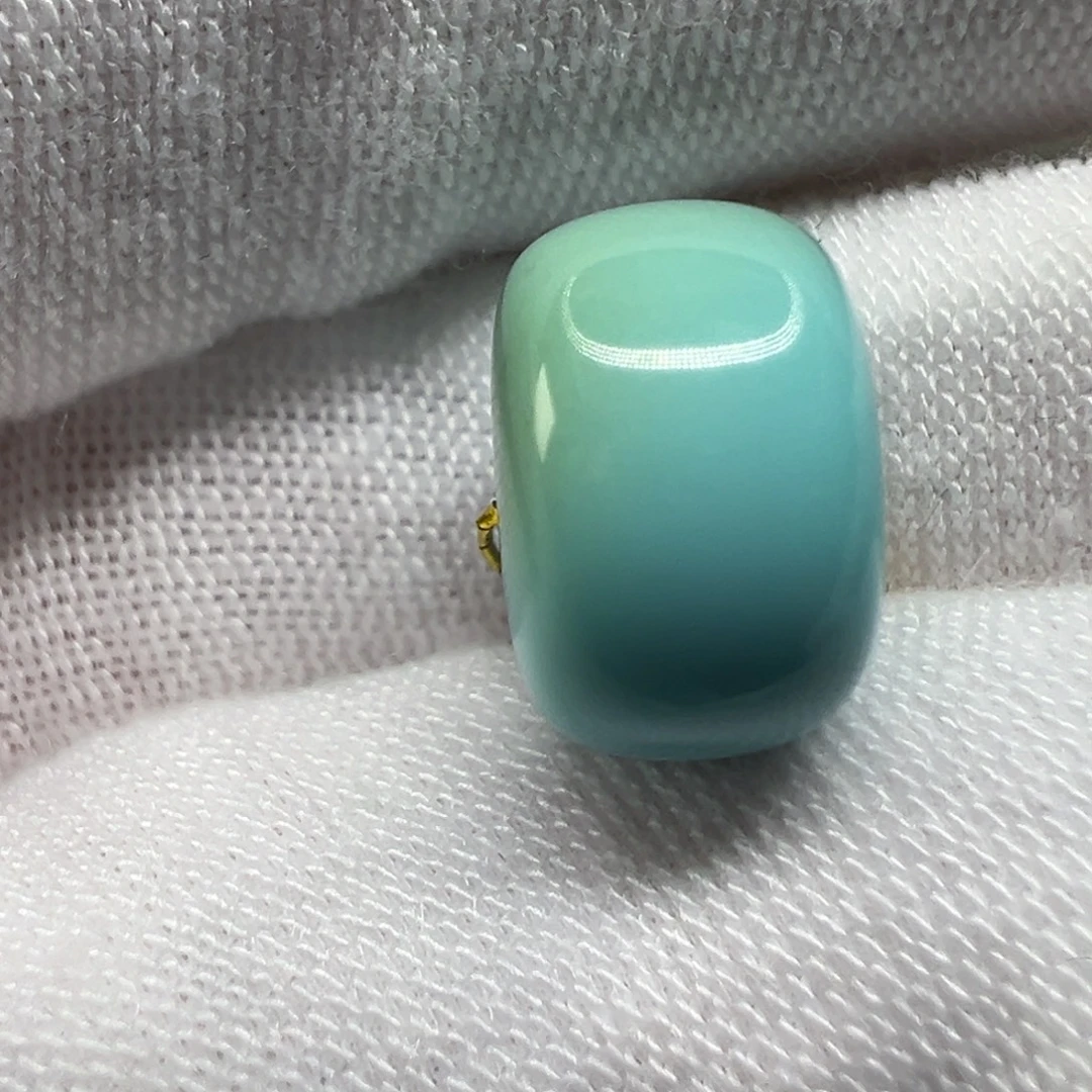 绿松石未镶嵌配饰10.8×7