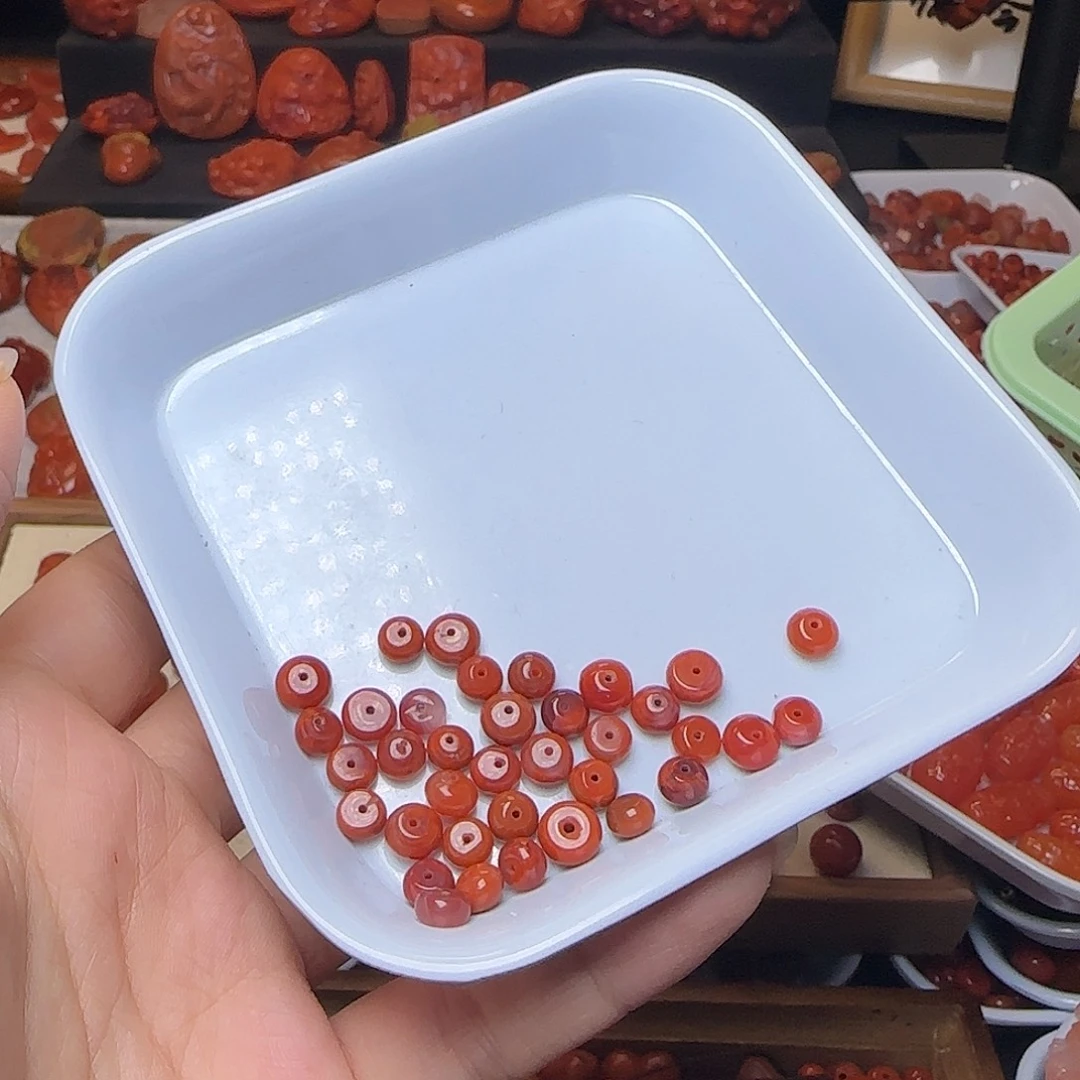 南红玛瑙未镶嵌吊坠(不含链)