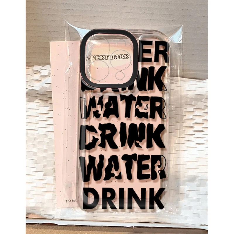 镂空英文字母适用苹果16 15手机壳iPhone13promax防摔14 12男女11