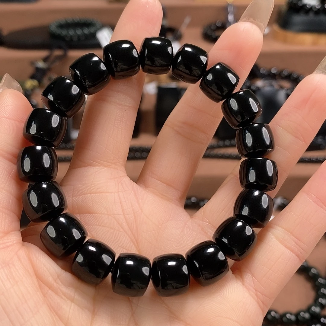 和田玉未镶嵌手链12