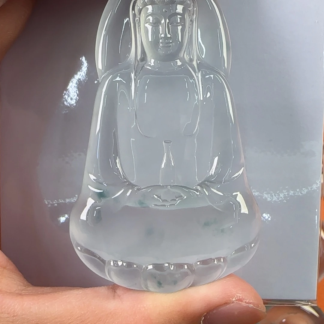 翡翠未镶嵌颈饰天然