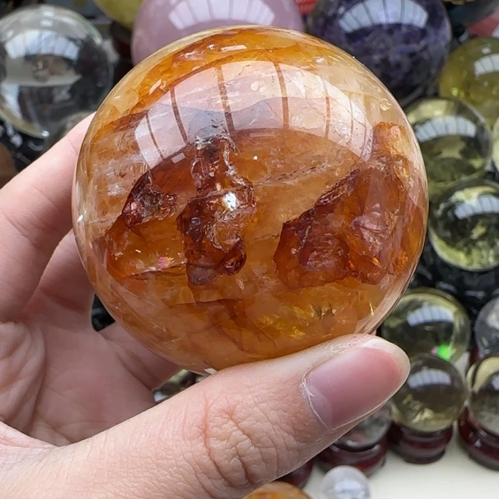 花***~水晶未镶嵌摆件b528