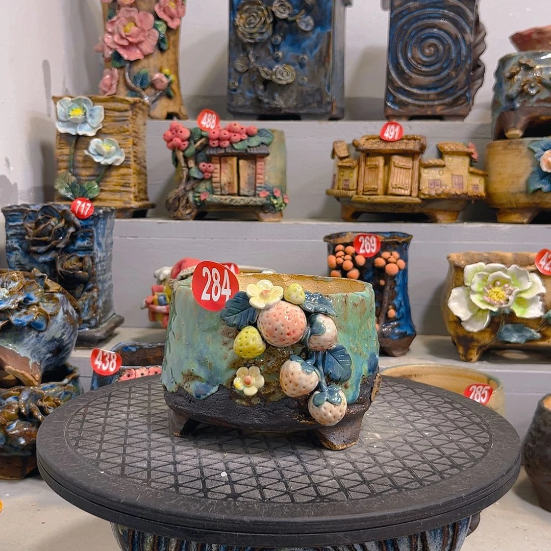284 号陶然花器厂家直销